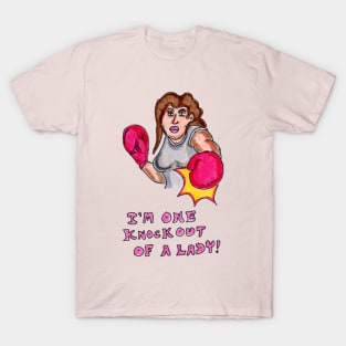I'm One Knockout of a Lady T-Shirt